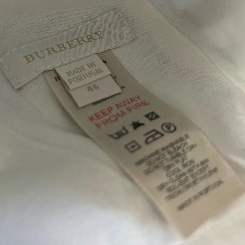 Vintage BURBERRY Baby Boy Hat & Nova Check Printed Bib- Blue/Tan Gingham Check